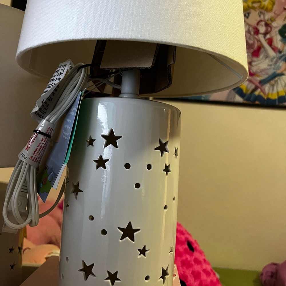2 In 1 Starry Lamp White